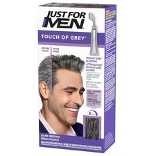 Just For Men Touch of Gray, Colorazione Capelli Grigi Uomo, Effetto Brizzolato