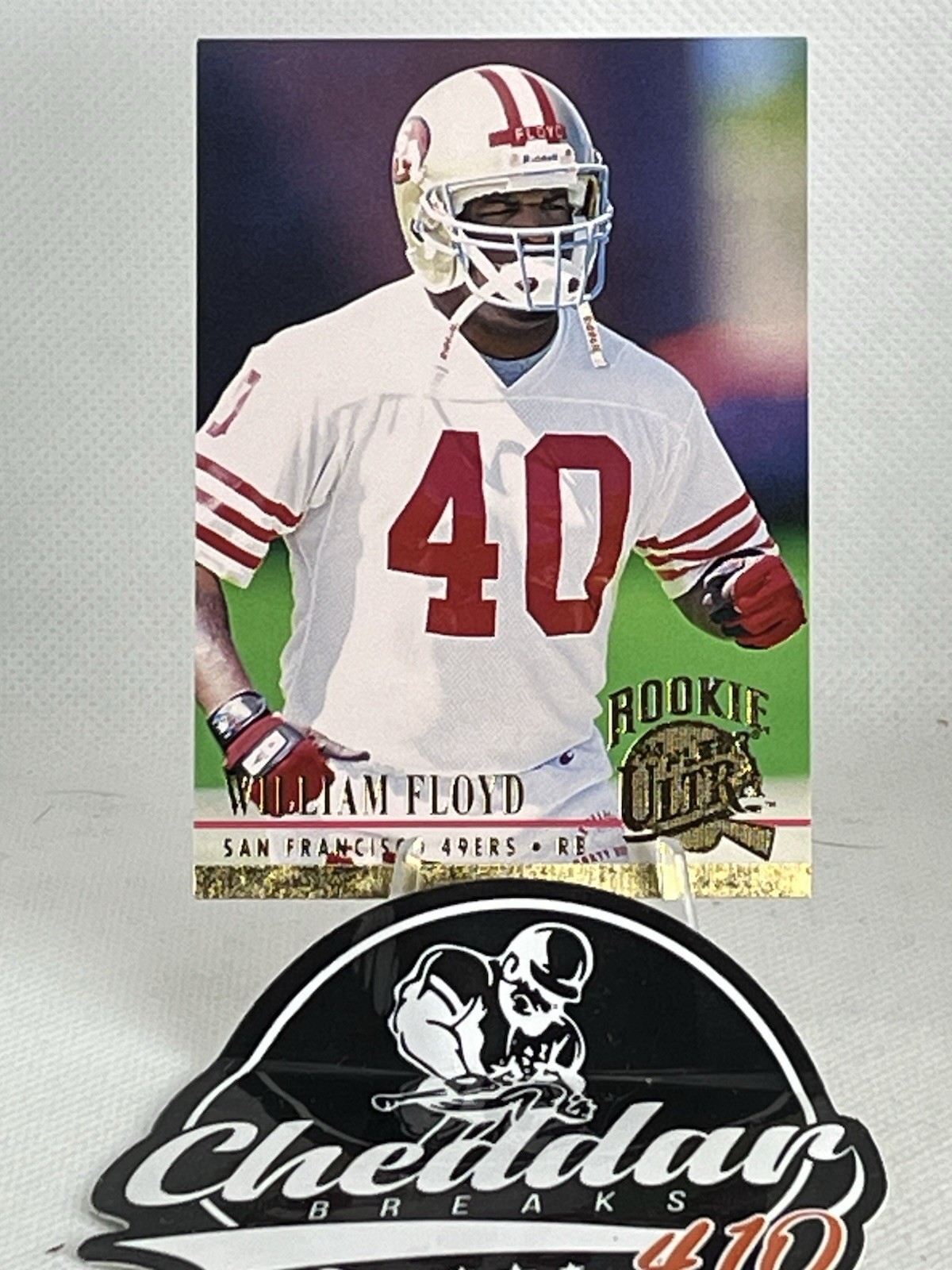 1994 Fleer Ultra WILLIAM FLOYD #276 Rookie RC Gold Foil San Francisco 49ers 