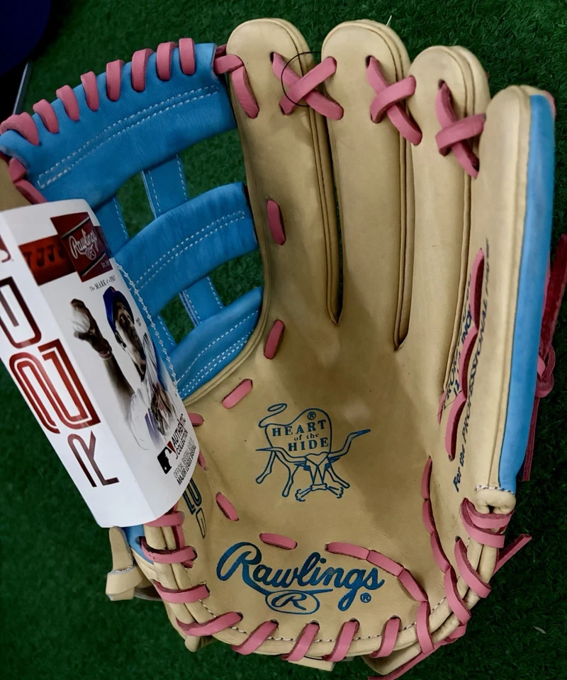 Luva de beisebol Travel Fit Rawlings 12,25 adulto Heart Of The Hide nova com etiquetas Outfied - Imagem 2 de 4