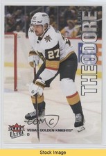 2022-23 Upper Deck Fleer Ultra Silver Foil Shea Theodore #71 READ 0cv