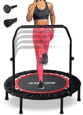 Kanchimi 40" 48" Folding Mini Fitness Indoor Exercise Workout Rebounder Tramp...