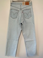 LEVI'S WOMEN'S RIBCAGE STRAIGHT ANKLE JEANS SIZE 29