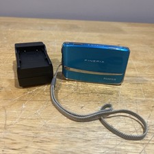 Fujifilm FinePix Z70 GG Turquoise Blue Digital Camera w/ Battery Charger READ