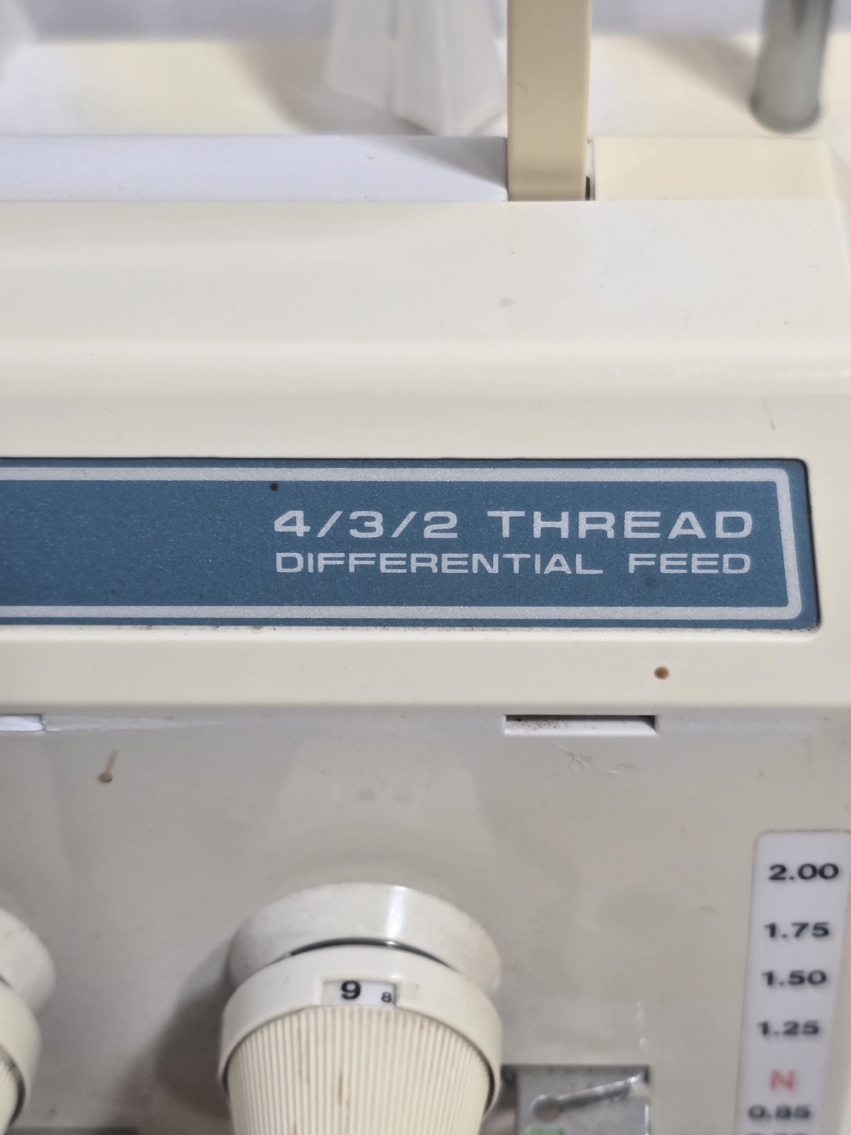 Vintage Baby Lock PRO LINE Serger Sewing Machine Model BL4-428D - JAPAN W/ Pedal