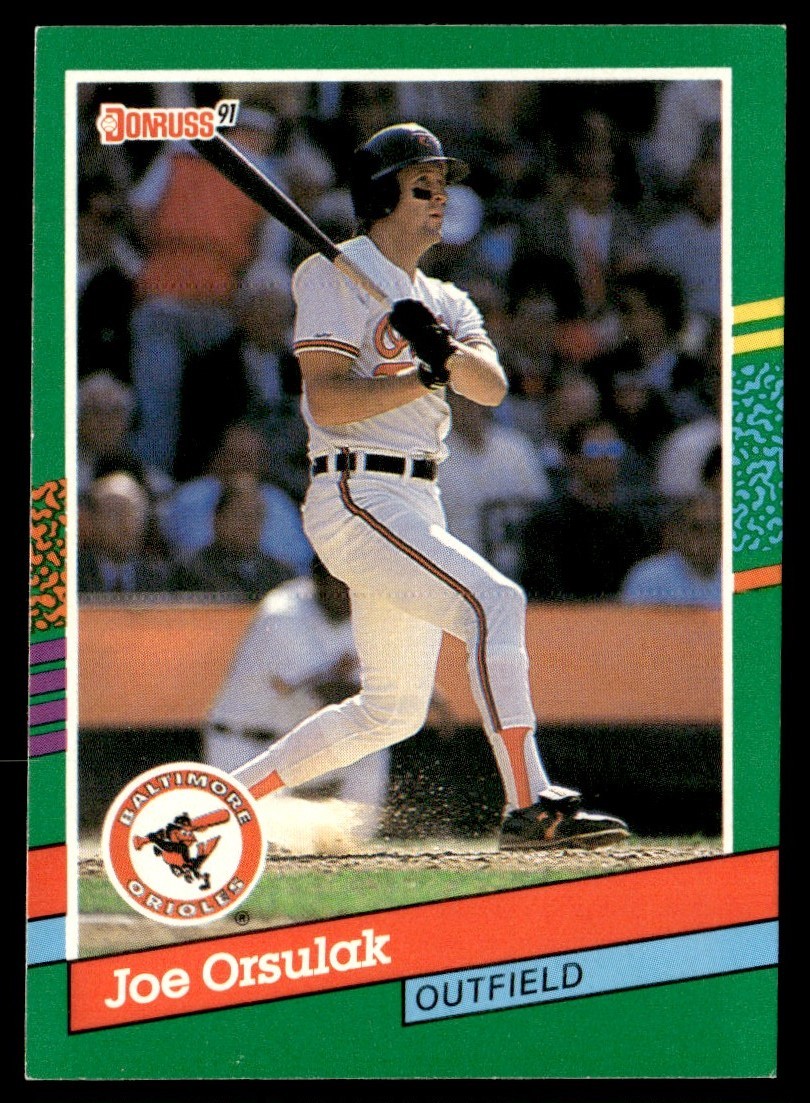 1991 Donruss Joe Orsulak Baltimore Orioles #654