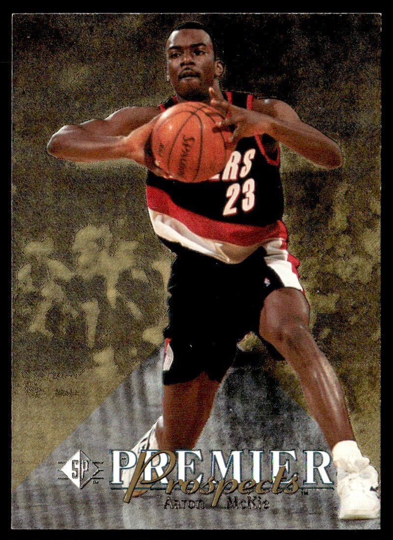 1994-95 SP Premier Prospects Aaron McKie Portland Trail Blazers #16