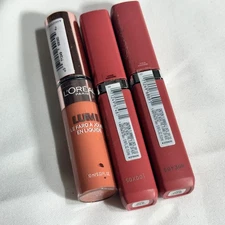 Loreal Makeup 2 Lipstick Infallible Matte Liquid & 1 Liquid Blush