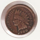 US Rare Old West 1900 Indian Head Penny Coin American Collection Shield Cent USA