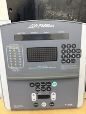 Life Fitness cross trainer 95xi console