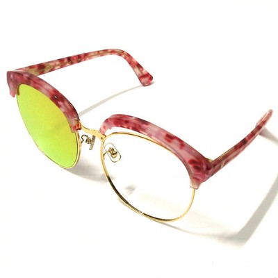 GENTLE MONSTER - Pink Bordeaux Gold Plastic Hardware Sunglasses | eBay