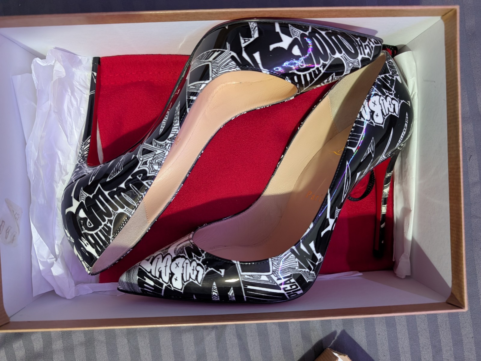 Christian Louboutin Pigalle Follies Nicograf 100 Size 5