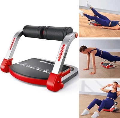 MERACH Ab Machine Stomach Workout Equipment with 3 Resistance Levels and Auto... - Image 1 of 4