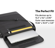 Image of Belkin Protective Laptop Sleeve with Shoulder Strap for 13" Laptops & Notebooks