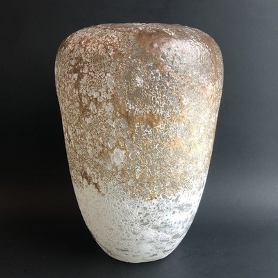Cyan Design Medium Goldwyn Vase Tuscan Scavo C09168 Hand Blown Art Glass Bronze