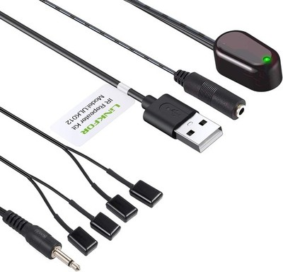 LiNKFOR IR Repeater Infrarot Verlängerung Extender Fernbedienungserweiterung