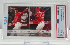 Shohei Ohtanii.kinsler 2018topps Now 423 Psa10gemmintrookie Cardlowpop