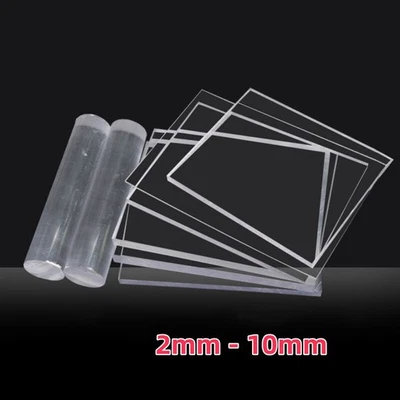 Polycarbonat PC Platte Zuschnitt Dicke 2 mm - 10 mm Klar Verschiedene Größen - Bild 1 von 4
