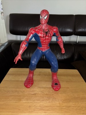 Marvel 14'' Spiderman 3 Interactive HTF Talking Thinking Toy 2007 WORKS GREAT