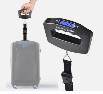 50 kg Digitale Gepäckwaage Reise Tragbar Handwaage Werkzeug Koffer Tasche