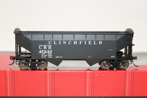 Coche tolva lateral desplazada Atlas escala HO CRR Clinchfield 2 bahías #47243 1892-6 | Condition: Used