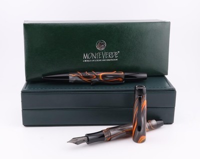 Monteverde Intima Ballpoint & Fountain Pen (M) Bundle - Volcano Grey