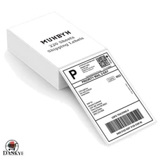 4x6 Thermal Shipping Labels - 220 Eco-Friendly Adhesive Labels for Easy Shipping