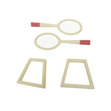 Vintage Sindy  Doll 1966  2x Tennis Racket 