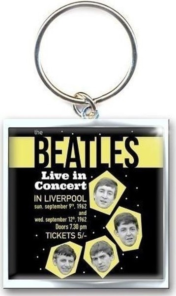 Gadget - Beatles (The): Performing Live (Portachiavi Metallo) -D- Rock Off-image