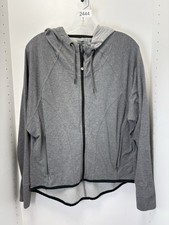 Athleta Gray Zip Up Athletic Jacket Size Medium