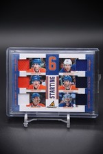 2012 Panini STARTING 6 JERSEYS #17 Nugent-Hopkins Eberle Teubert Gagner Whitney
