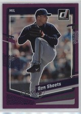 2023 Panini Donruss Holo Purple Ben Sheets #209 13lo