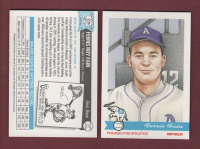 #31 FERRIS FAIN ~ Philadelphia Athletics A's Historical Society (1998 PAHS)