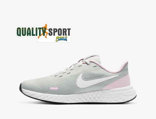 Nike Revolution 5 Grigio Rosa Scarpe Shoes Donna Sportive Running BQ5671  021 | eBay