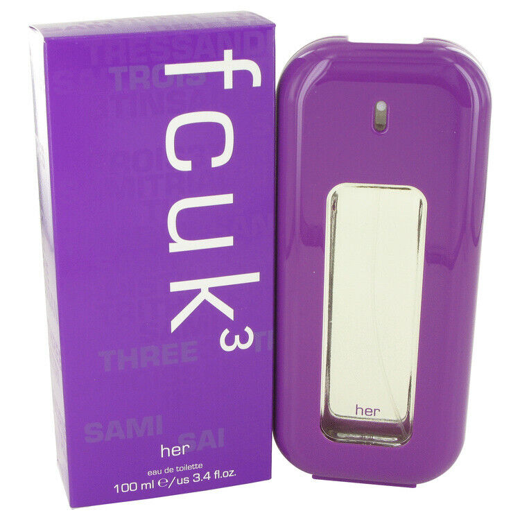 Fcuk 3 Eau De Toilette Spray By French Connection Fcuk 3 Eau De Toilette Spray By French Connection