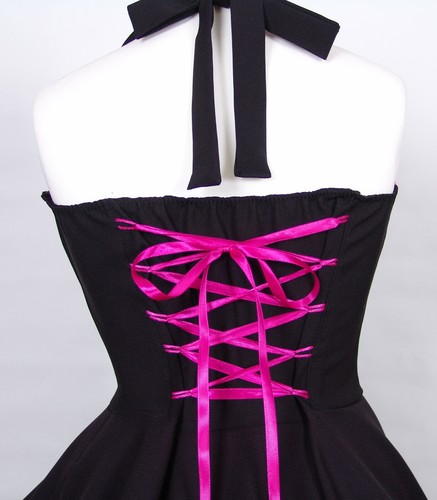 Kleid 50er Jahre zum Petticoat Rockabilly,Abiball,Konformation,Karneval Gr.38-42 - Bild 7 von 7