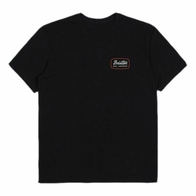 Brixton Jolt Premium T-Shirt Schwarz Rot