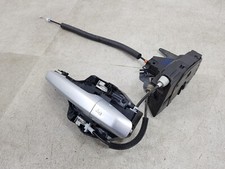 JAGUAR XE X760 RIGHT FRONT DOOR LOCK WITH OUTER DOOR HANDLE IN SILVER & CABLES