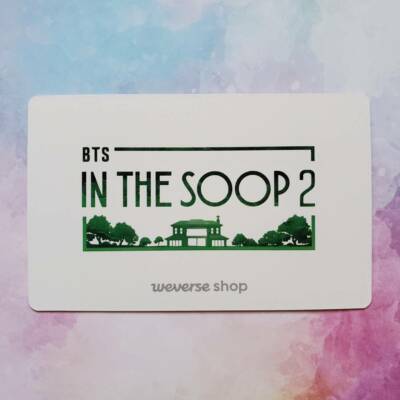 BTS In the SOOP Season 2 Early Bird Special Photo Card Official