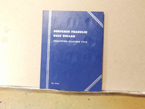 FRANKLIN HALF DOLLARS starting 1948   ~ WHITMAN FOLDER
