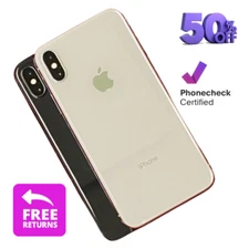 Apple iPhone X 64GB/256GB Unlocked - Space Gray & Silver for T-Mobile, AT&T