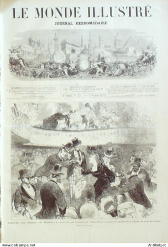 Monde illustré 1872-773 Montvilliers Bazeilles 55 Antibes 06 Garoupe - Photo 1/5