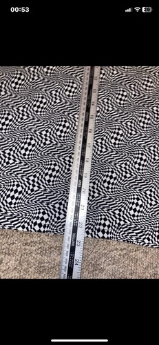 Noisy May Oversize Crop Top Tshirt Medium U.K. 10/12 Black White 3D - Picture 5 of 7