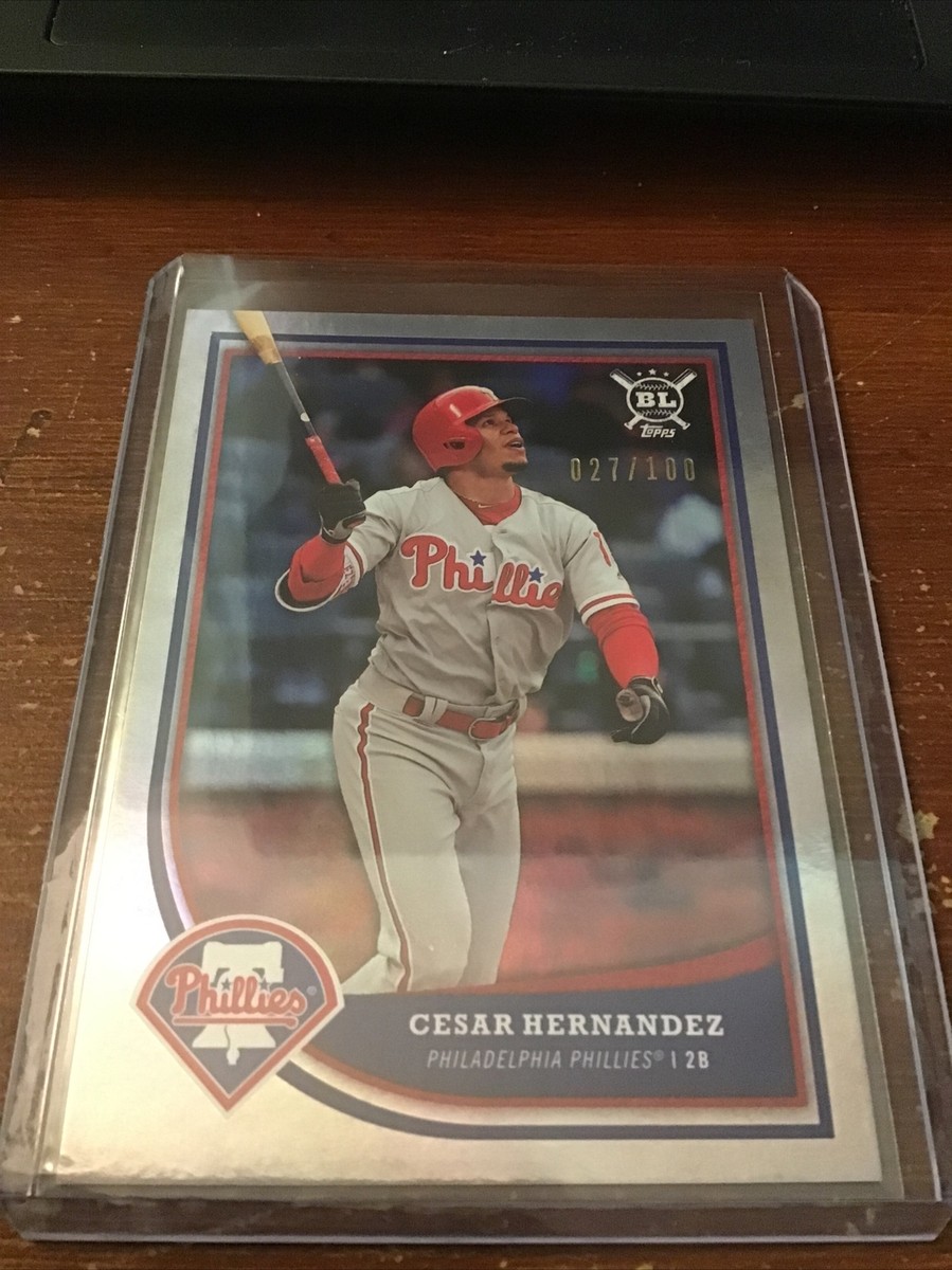 Cesar Hernandez 2018 Topps Big League Rainbow Foil #386 027/100 | eBay