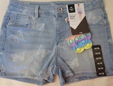 Member's Mark Girl's My Favorite Denim Stretch Short Size 14/16