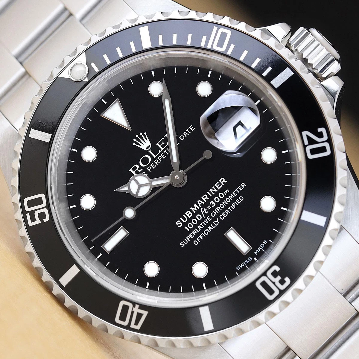 Rolex submariner date 2001 new arrivals