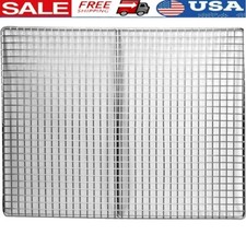 Stainless Steel Fryer Screen 11.38x14.63 Inch Commercial Grade Dishwasher Safe