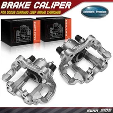 2x Rear Left & Right Disc Brake Caliper for Dodge Durango Jeep Grand Cherokee 