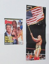WWE Raw 12/2003 WWF Diva Sable Rue Baby Vince McMahon Poster + Picture