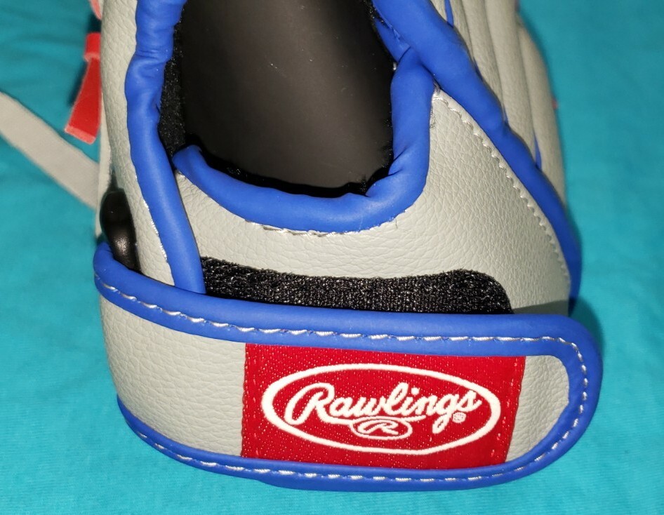 Rawlings Players Series WPL115GS Gray Blue Youth 11.5&rdquo; LHT Baseball Glove