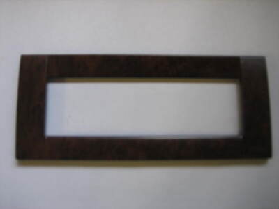 Vimar Idea 16736.41 6 Gang Cover Plate-Faux Wood - Free Shipping